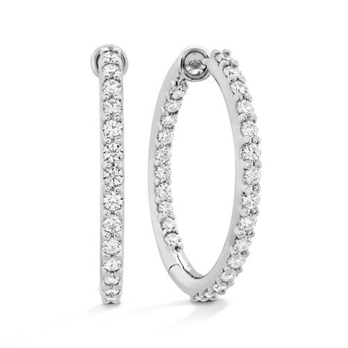 Picture of HOF Classic Diamond Hoop Inside-Out 22mm